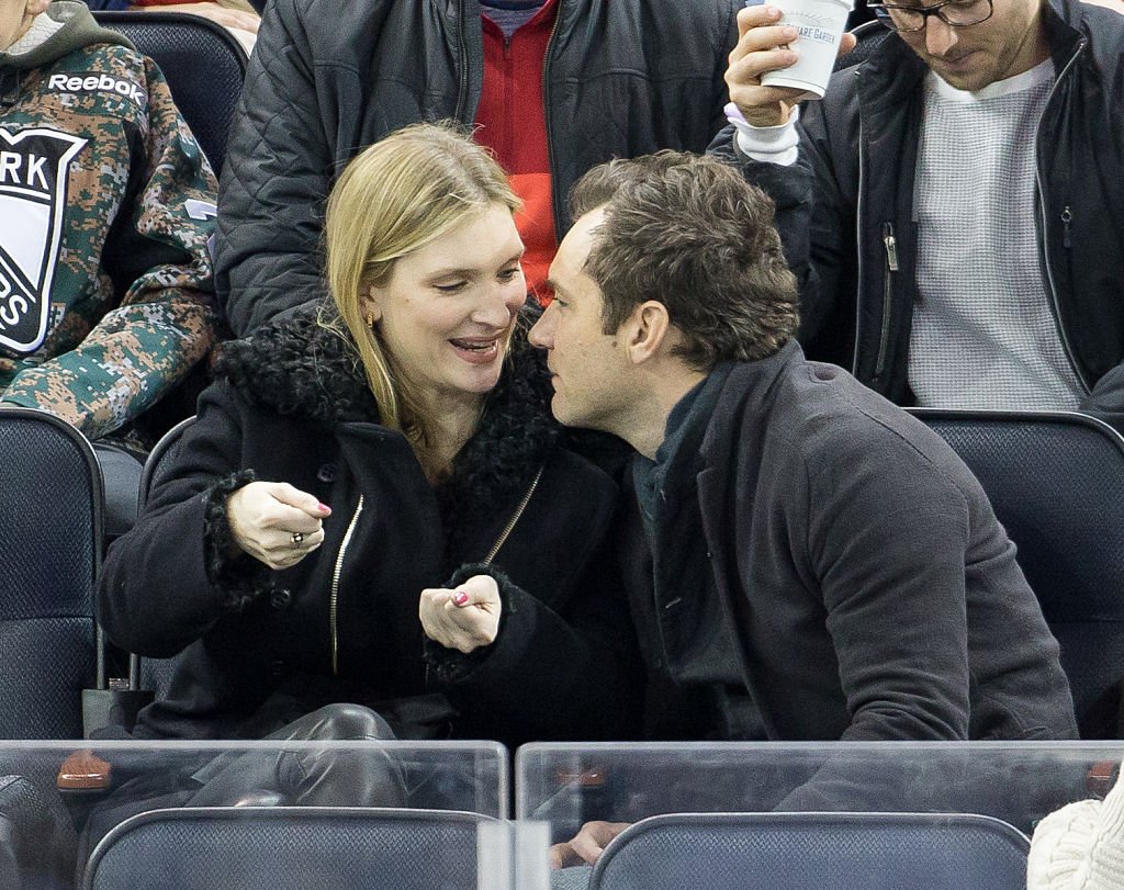 Jude Law and Philipa Coan at Madison Square Garden on December 18, 2016 in New York City | Photo: Getty Images