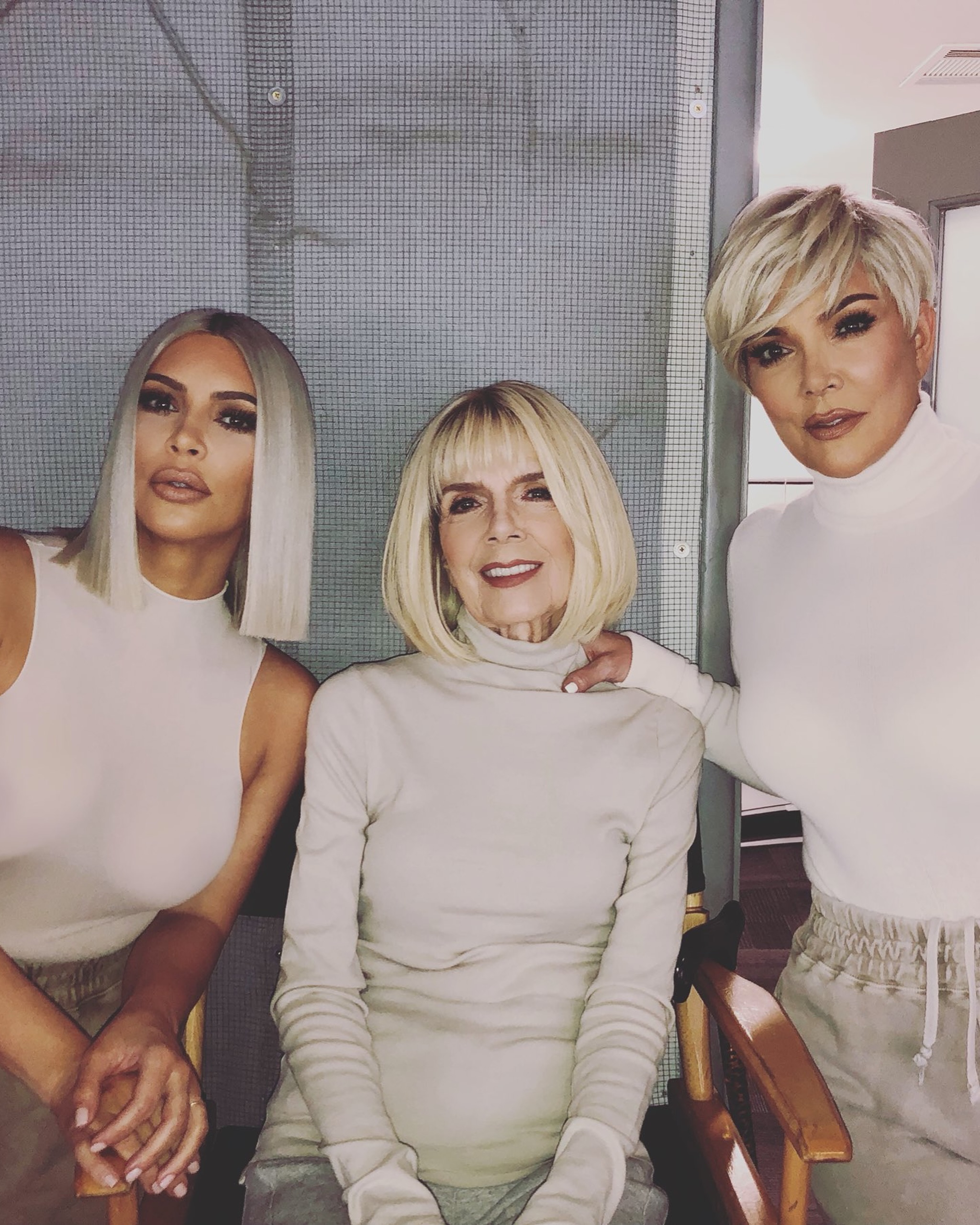 The family adored MJ so much that Kylie Jenner got a tattoo of her name. Kylie even named her very first classic red Kylie Lip Kit in honor of her grandmother. | Source: Instagram/kimkardashian