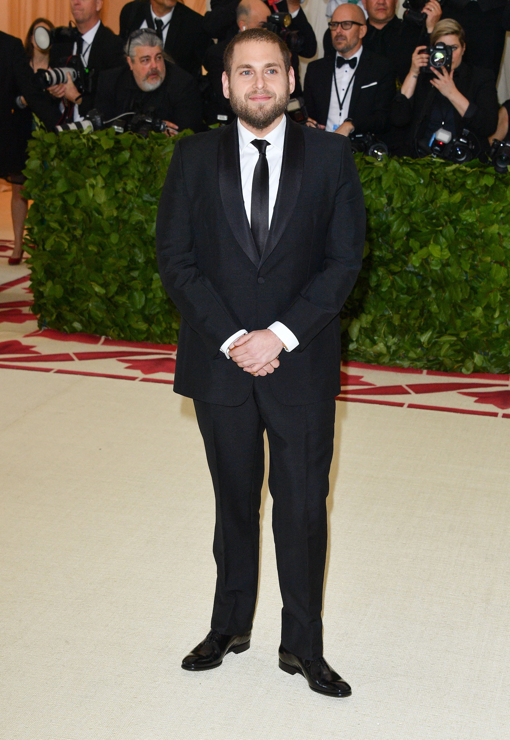 Jonah Hill at the Met Gala on May 7, 2018, in New York. | Source: Getty Images