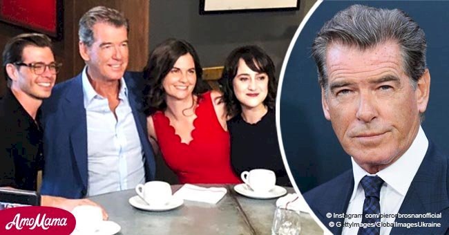 Pierce Brosnan reunites with ‘Mrs. Doubtfire’ kids 25 years later, and they look unrecognizable