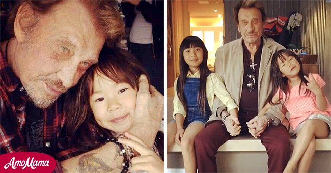 Joy Hallyday Bebe Photo Nostalgique Avec Son Pere Johnny Joy Hallyday Bebe Photo Nostalgique Avec Son Pere Johnny