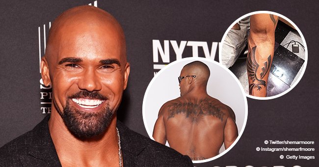 Shemar Moore's Back Tattoo: A Reflection of His Personal Journey - wide 7