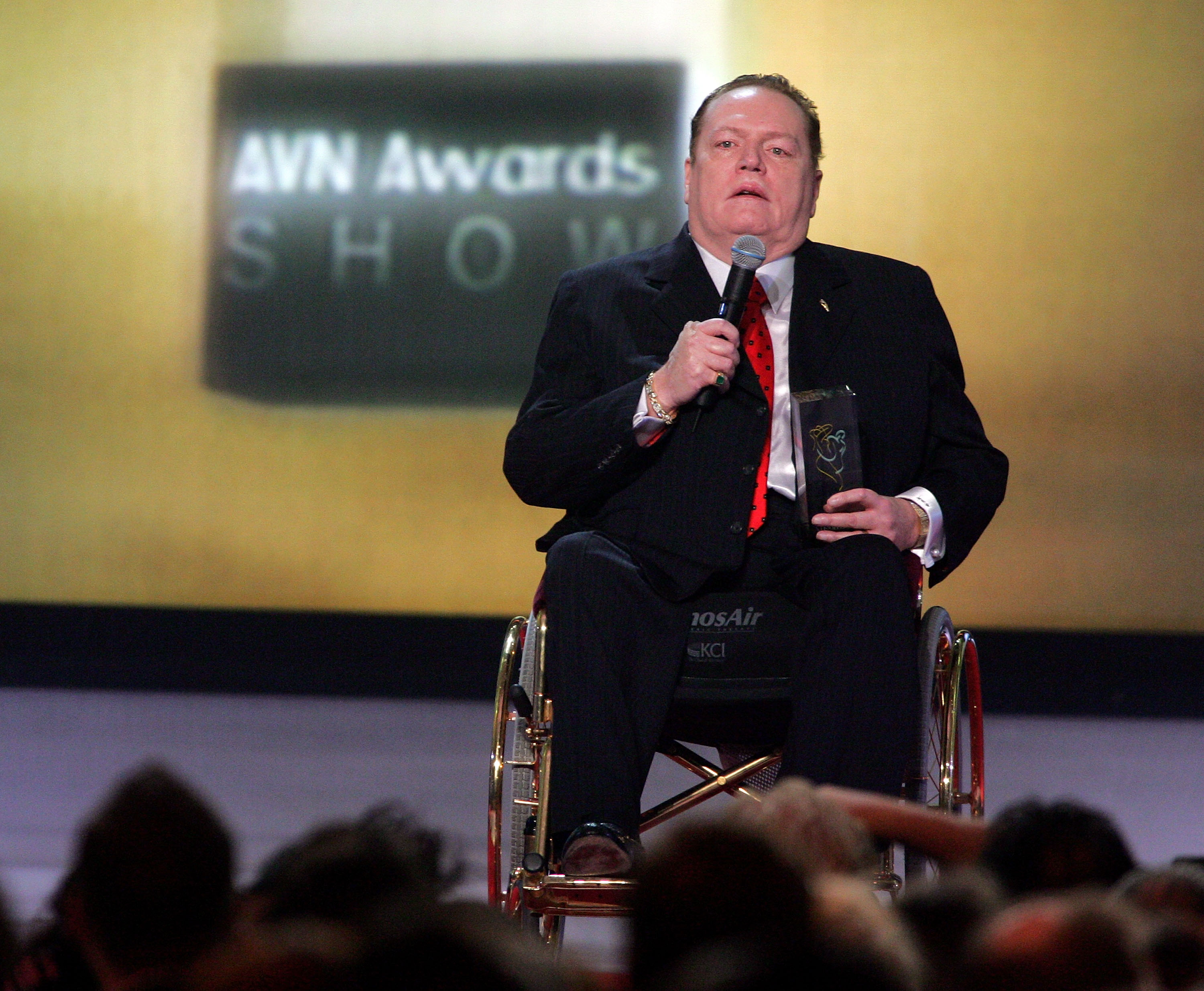 Larry Flynt during the Adult Video News Awards Show at the Venetian Resort Hotel and Casino January 7, 2006. | Source: Getty Images