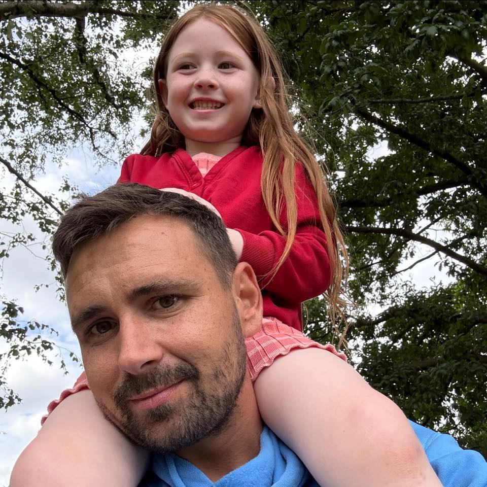 Kieran Bradshaw and Nyla May Bradshaw in a photo shared on July 22, 2025 | Source: Facebook/Kieran Bradshaw