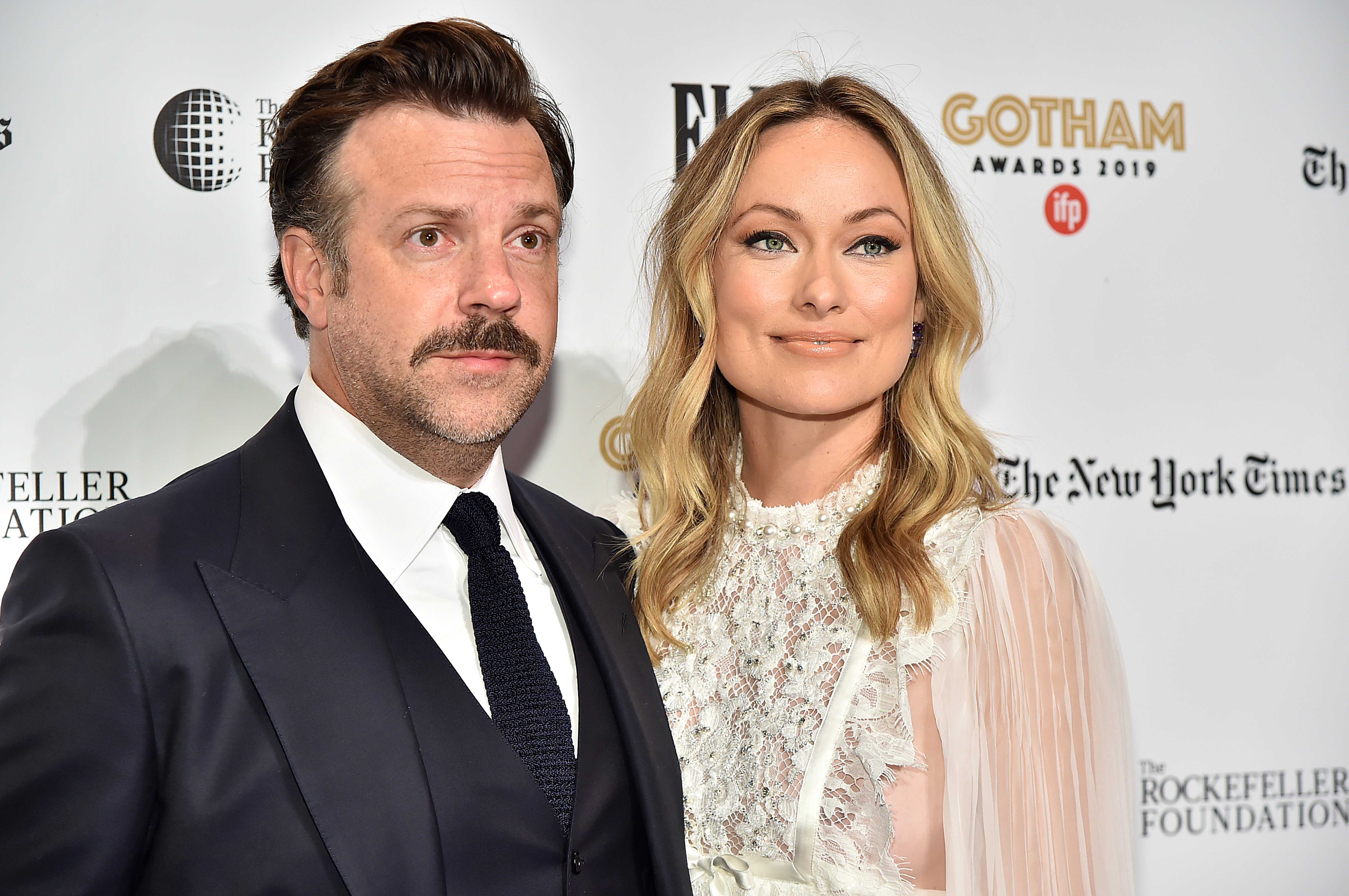 Jason Sudeikis and Olivia Wilde at the IFP's 29th Annual Gotham Independent Film Awards in New York on December 2, 2019 | Source: Getty Images