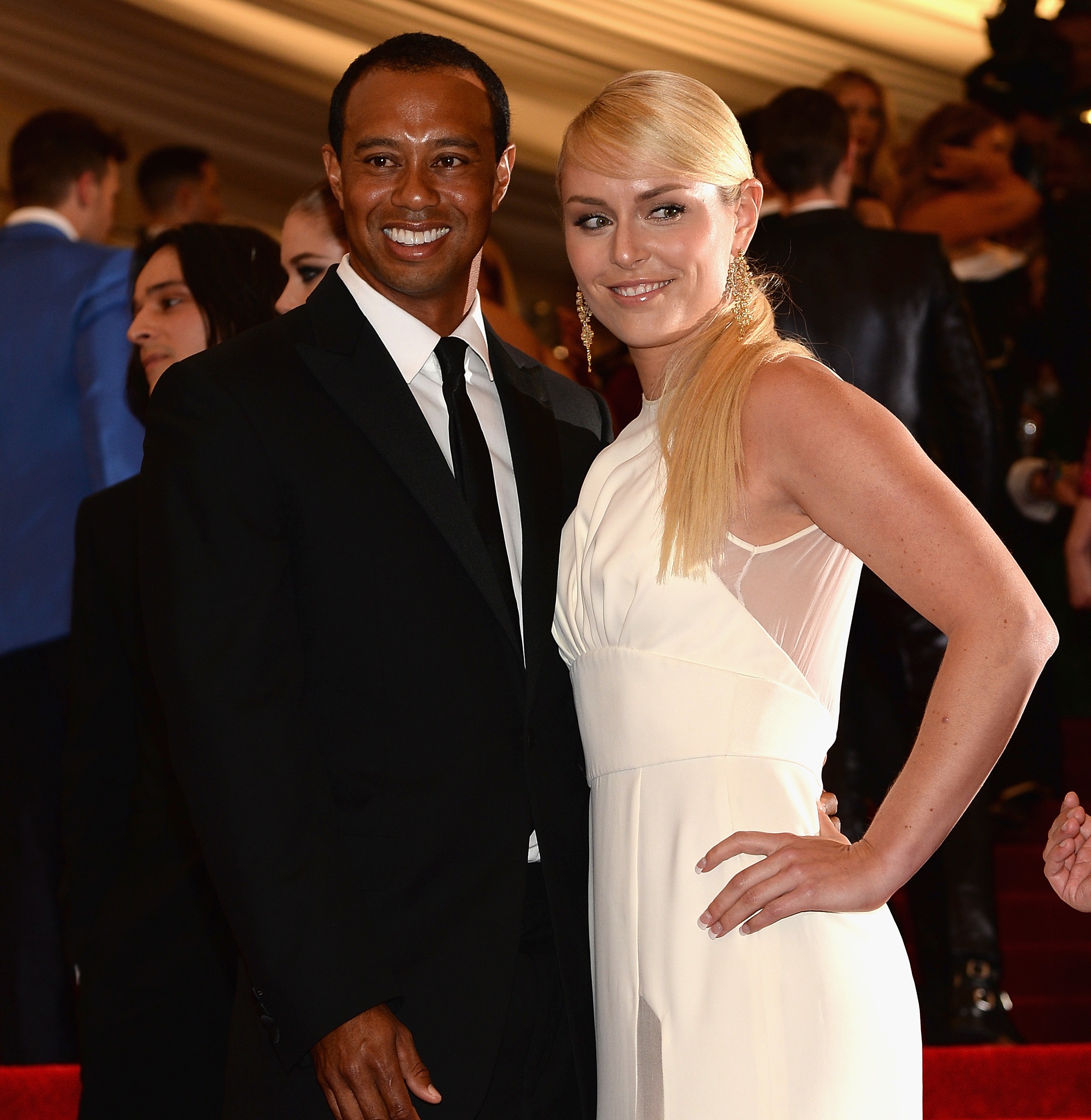 Tiger Woods and Lindsay Vonn attend the 2013 Costume Institute Gala - PUNK: Chaos to Couture on May 6, 2013, at the Metropolitan Museum of Art in New York City | Source: Getty Images