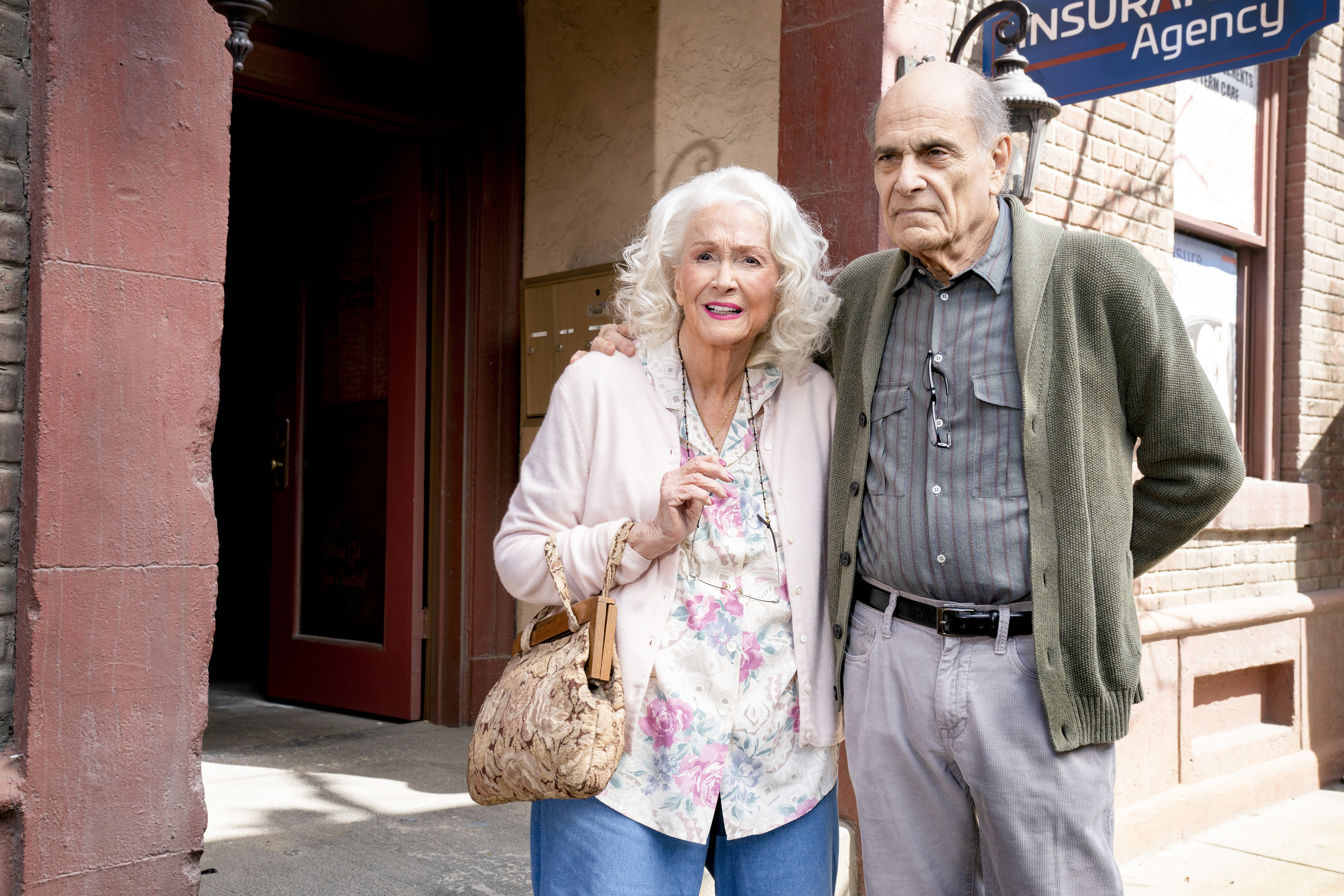 Diane Ladd as Hortense and Alan Rachins as Vern in the 2017 series "Young Sheldon" | Source: Getty Images