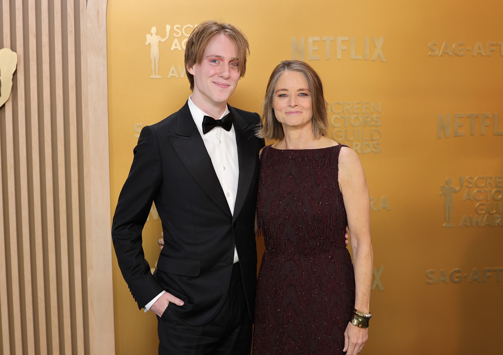 Charlie and Jodie Foster at Shrine Auditorium and Expo Hall | Source: Getty Images