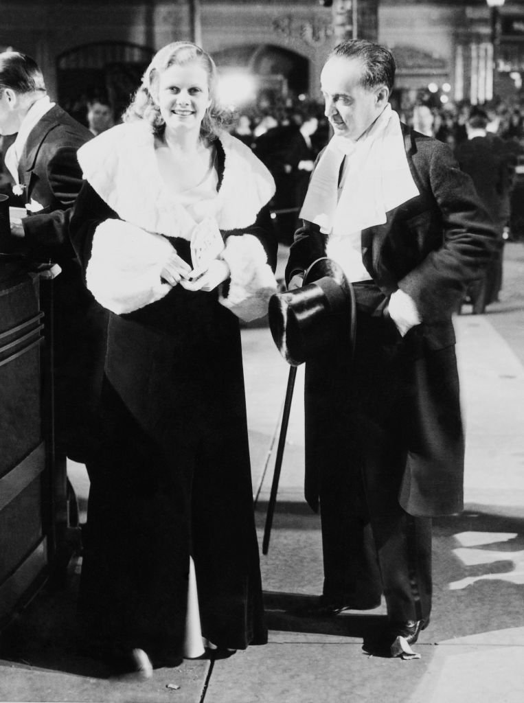 Jean Harlow And Paul Bern To Be Newly Wed. 1932. | Source: Getty Images