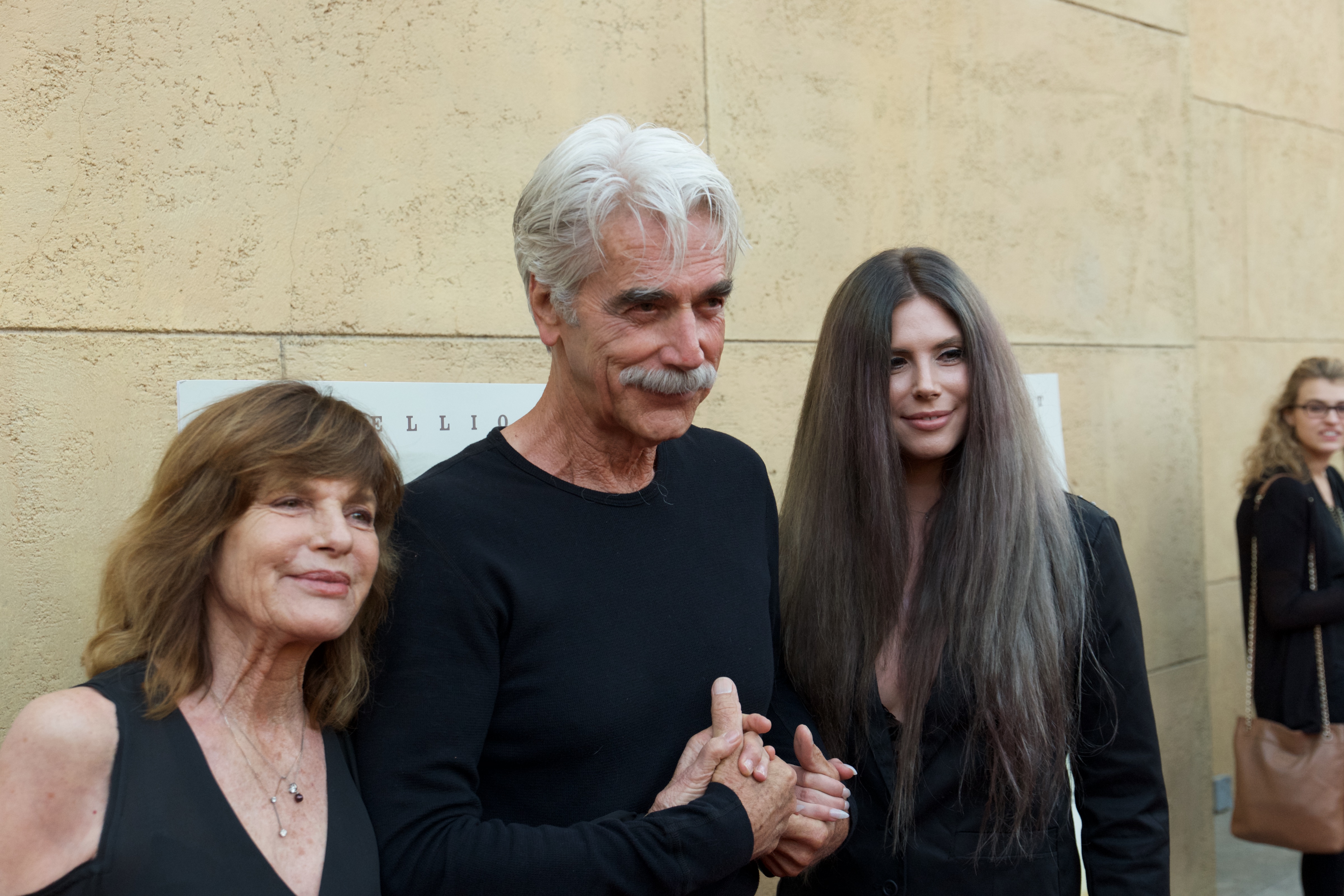 Sam Elliott, his wife Katherine Ross and their daughter Cleo the Premiere Of The Orchard's "The Hero" in California in 2017 | Source: Getty Images