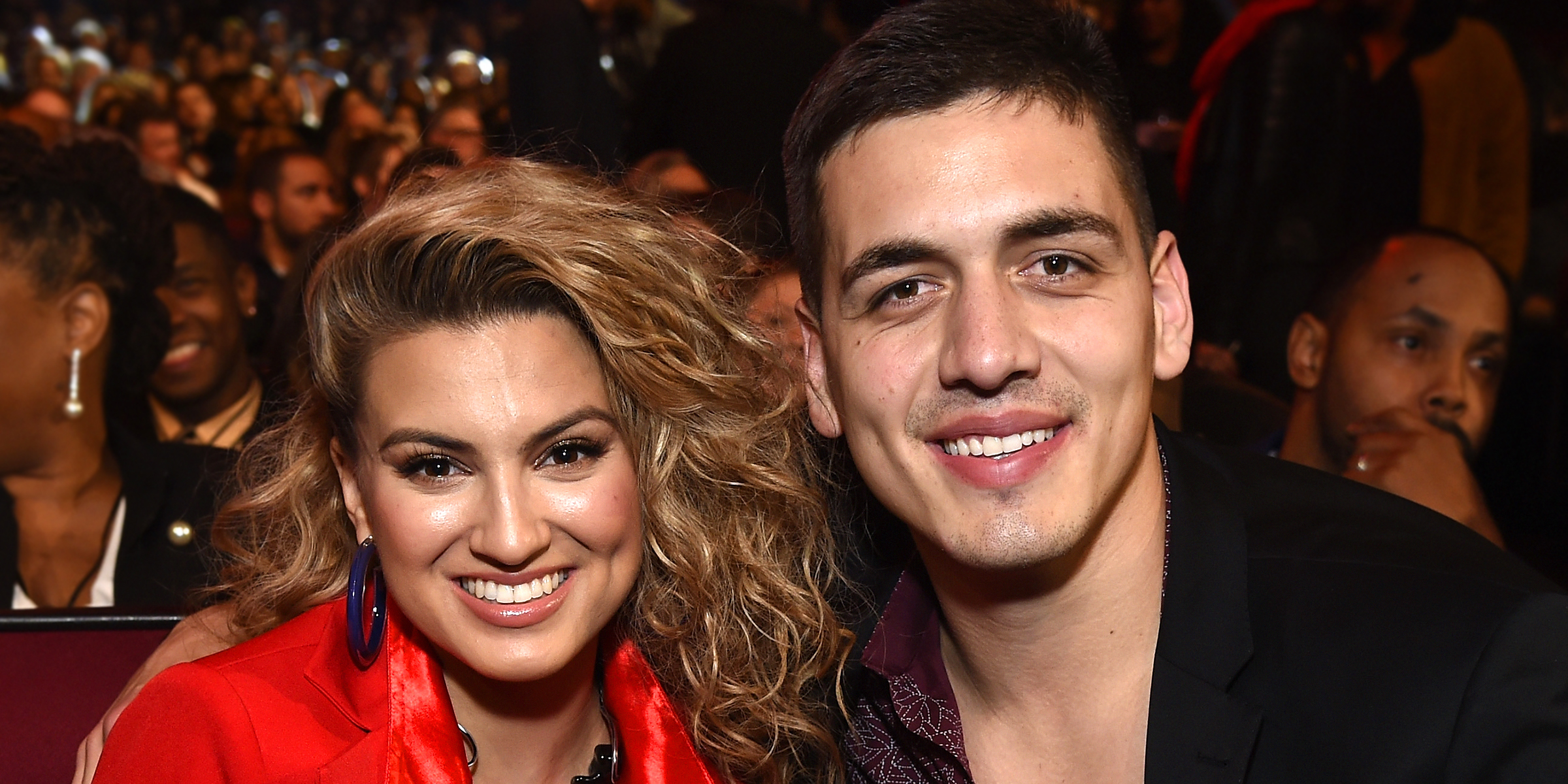 Tori Kelly and André Murillo. | Source: Getty Images