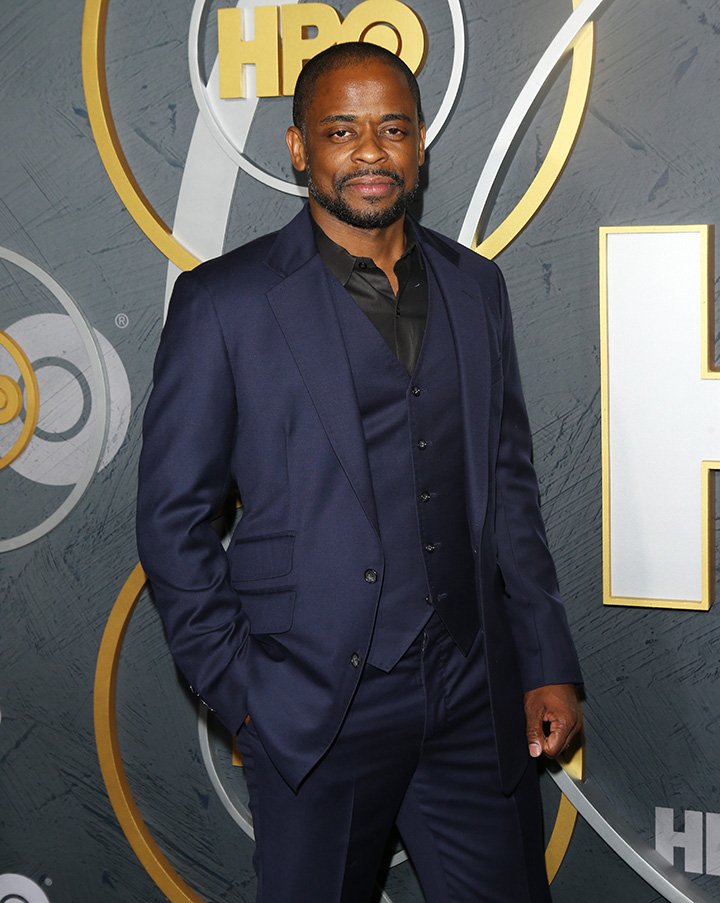 Dulé Hill Poses with His Adorable Look-Alike Son as He Combs His Afro ...