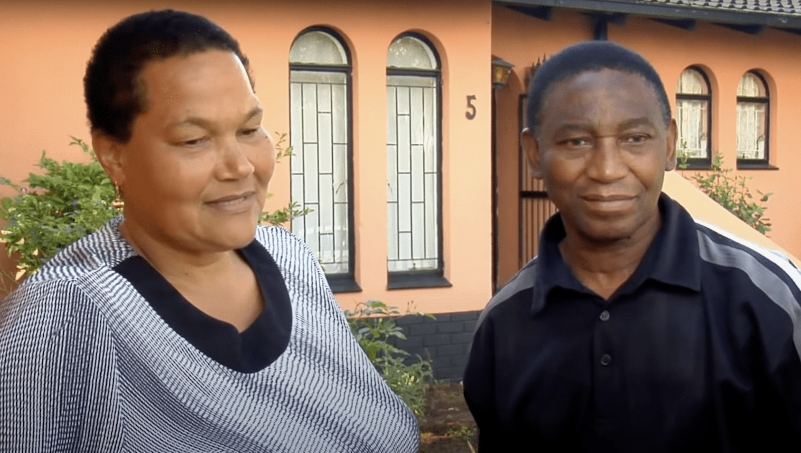 Sandra Laing and Johannes Motlaung. | Source: YouTube.com/Our Life