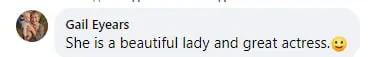 Comments about Julie Andrews | Source: Facebook.com/Daily Mail