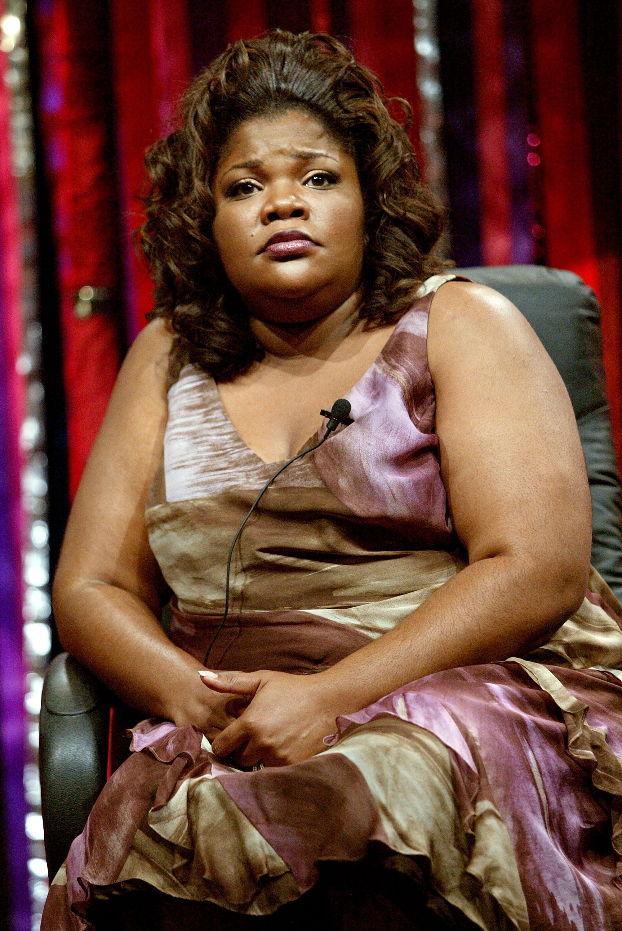  Mo'Nique attends the discussion panel for "Mo'Nique's Fat Chance" during the Oxygen 2005 Television Critics Association Summer Press Tour. | Source: Getty Images