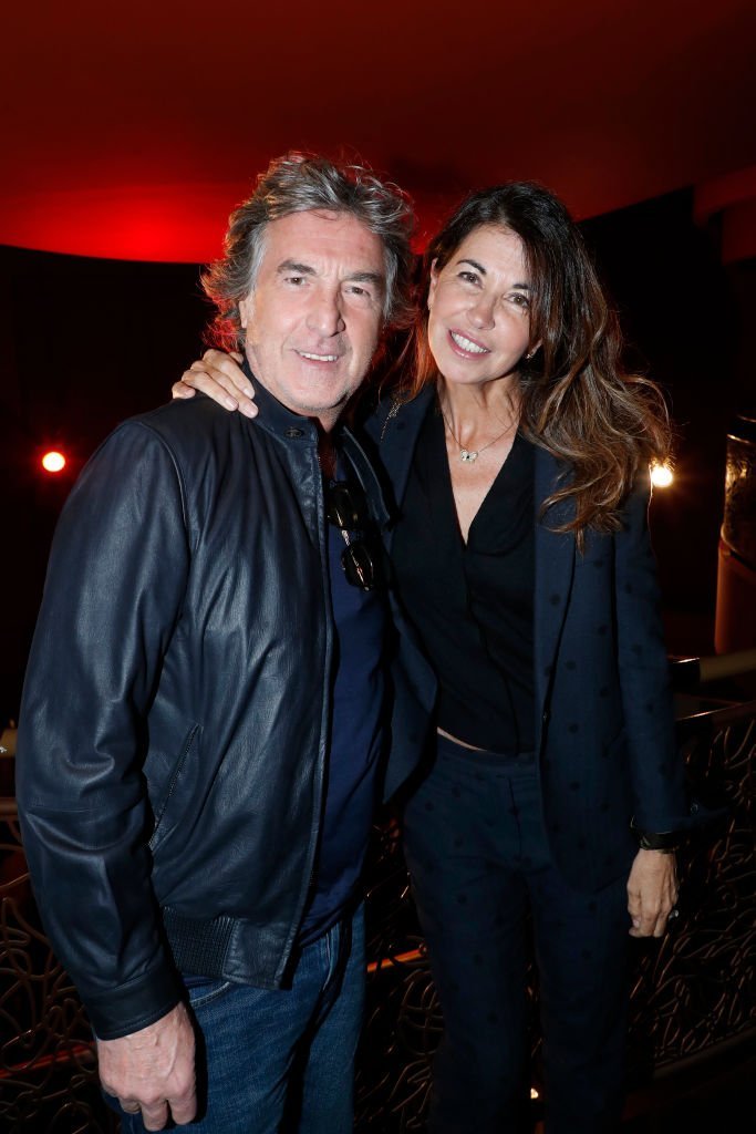 François Cluzet et sa femme Narjiss le 29 avril 2019 à Paris. l Source : Getty Images