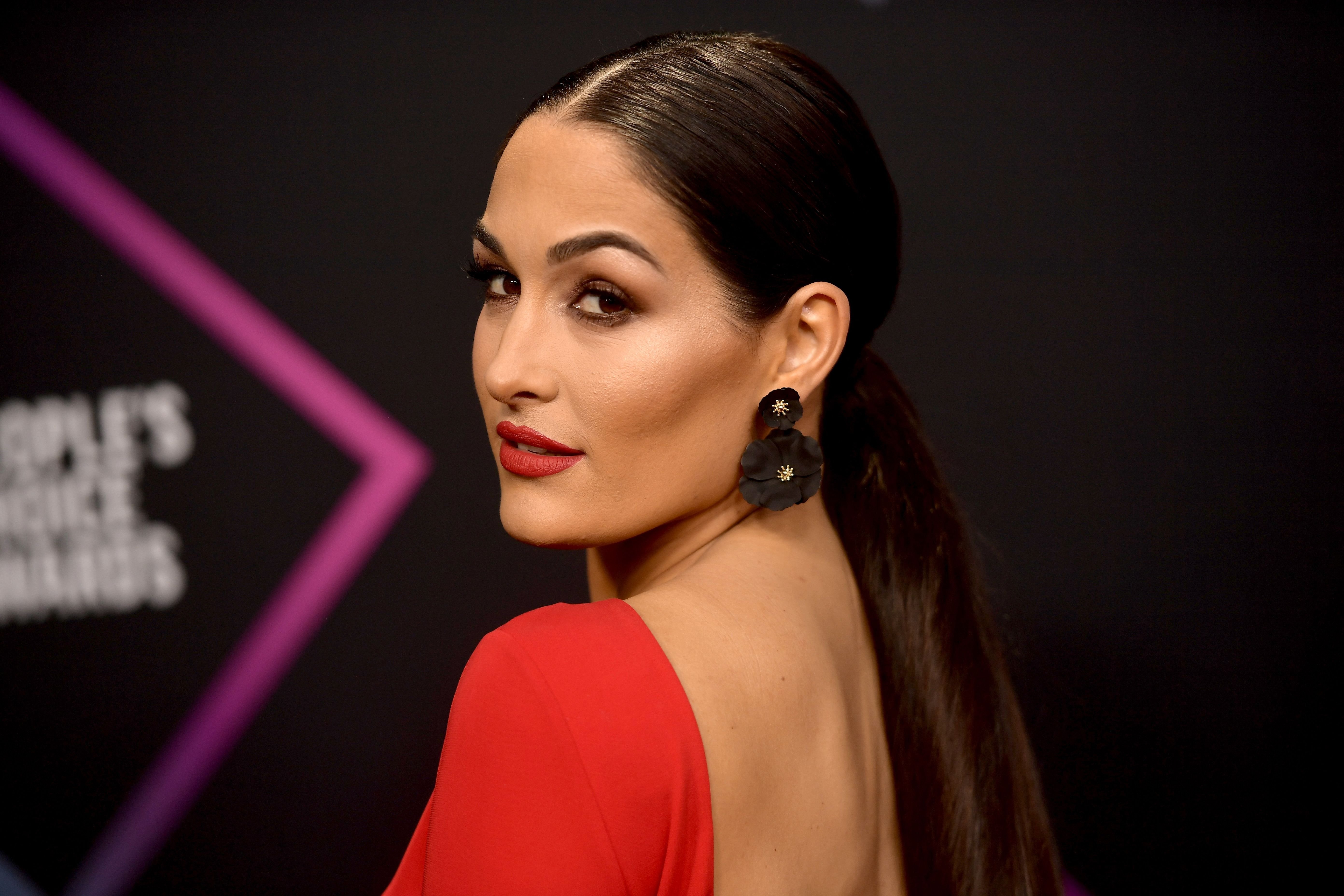 Nikki Bella at the People's Choice Awards 2018 in November 2018 in Santa Monica, California | Source: Getty Images