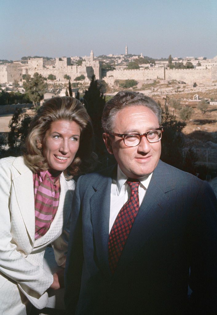 Henry and Nancy Kissinger in Jerusalem in the 70s | Source: Getty Images