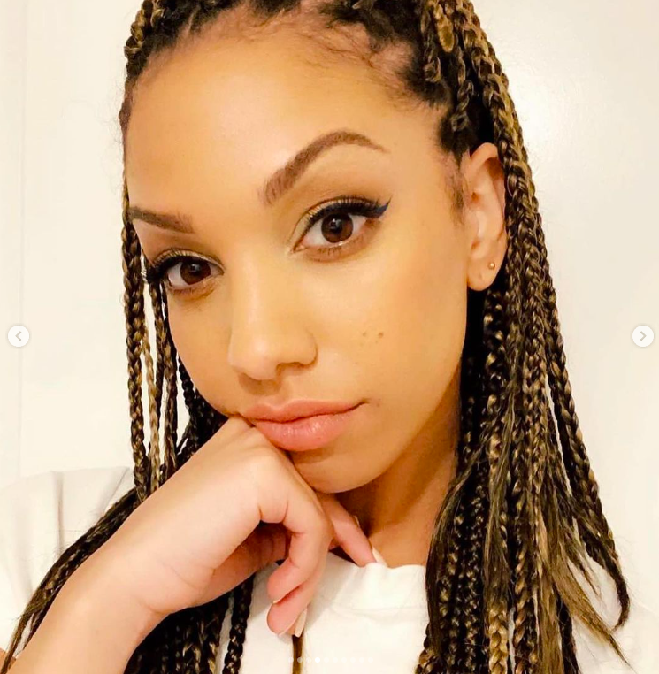 Corinne Foxx posing for a picture posted on February 16, 2024 | Source: Instagram/iamjamiefoxx