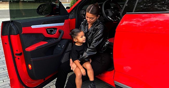 Kylie Jenner Poses Next to a Lavish Car Flaunting Her Gorgeous Waist in ...