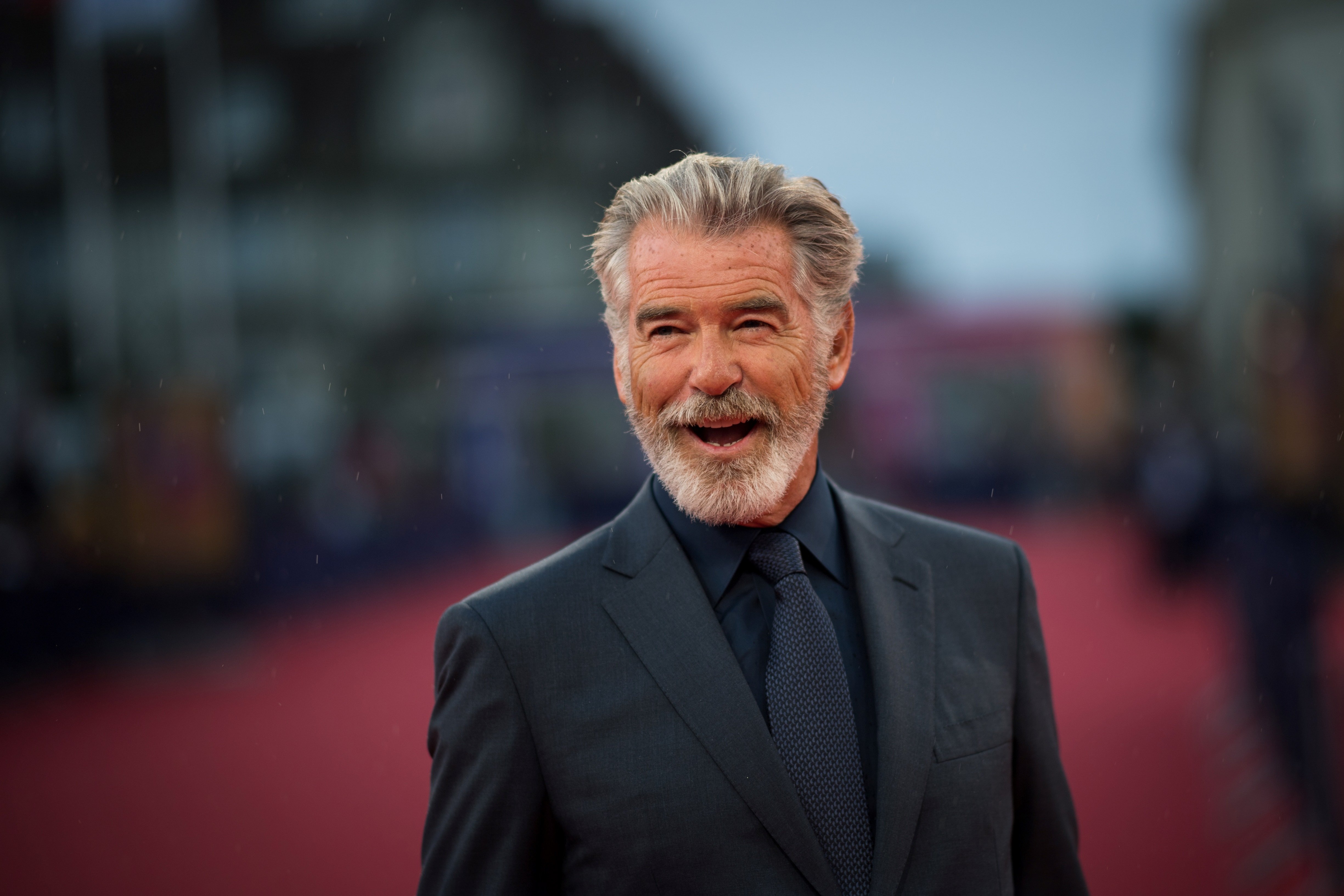 Pierce Brosnan on September 6, 2019 in Deauville | Source: Getty Images 