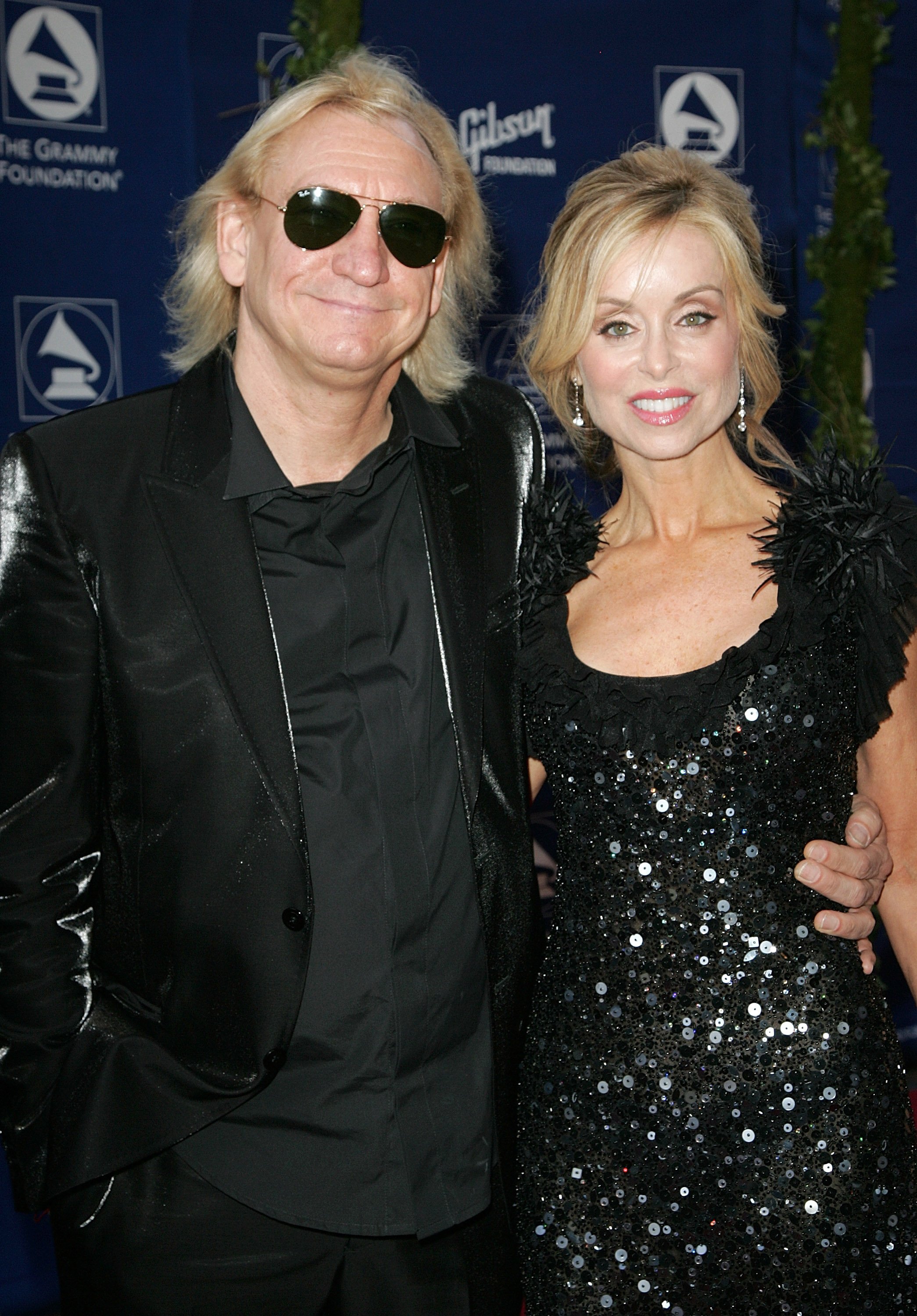 Joe Walsh and Marjorie Bach at the Grammy Foundation's Annual Signature Starry Night Gala in 2008, in Los Angeles, California. | Source: Getty Images