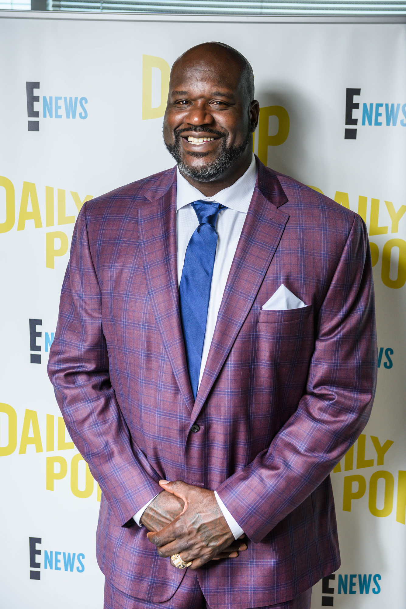 Shaquille O'Neal on the set of Daily Pop in 2019 | Source: Getty Images