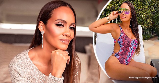 Evelyn Lozada from Basketball Wives Flashes Curves in One-Piece Snake Print Swimsuit in New Sultry Pics