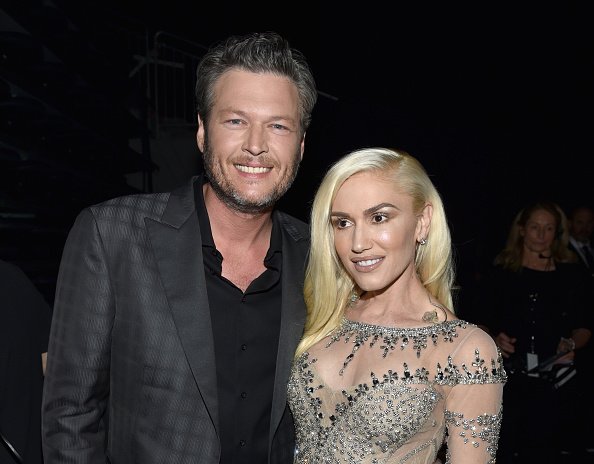 Blake Shelton and Gwen Stefani at T-Mobile Arena on May 22, 2016 in Las Vegas, Nevada | Photo: Getty Images