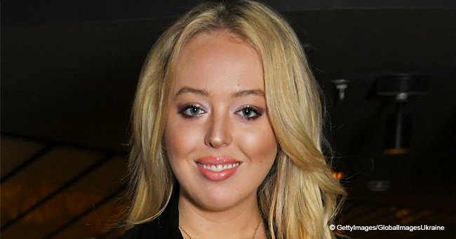 Tiffany Trump Dons Floral Mini-Dress as She Flaunts Her Legs on a Rare Family Outing 