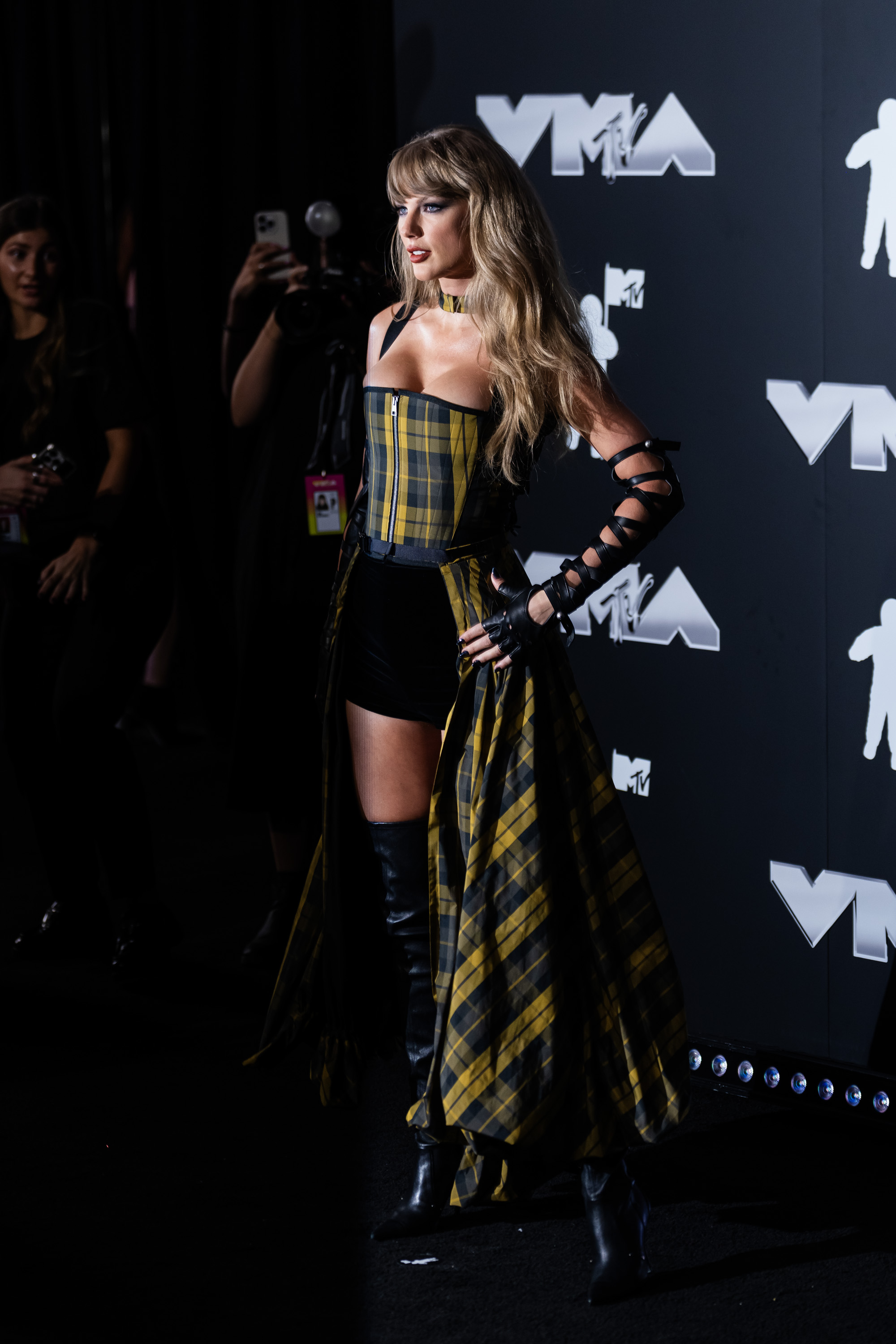 Taylor Swift at the 2024 MTV Video Music Awards on September 11, 2024 | Source: Getty Images