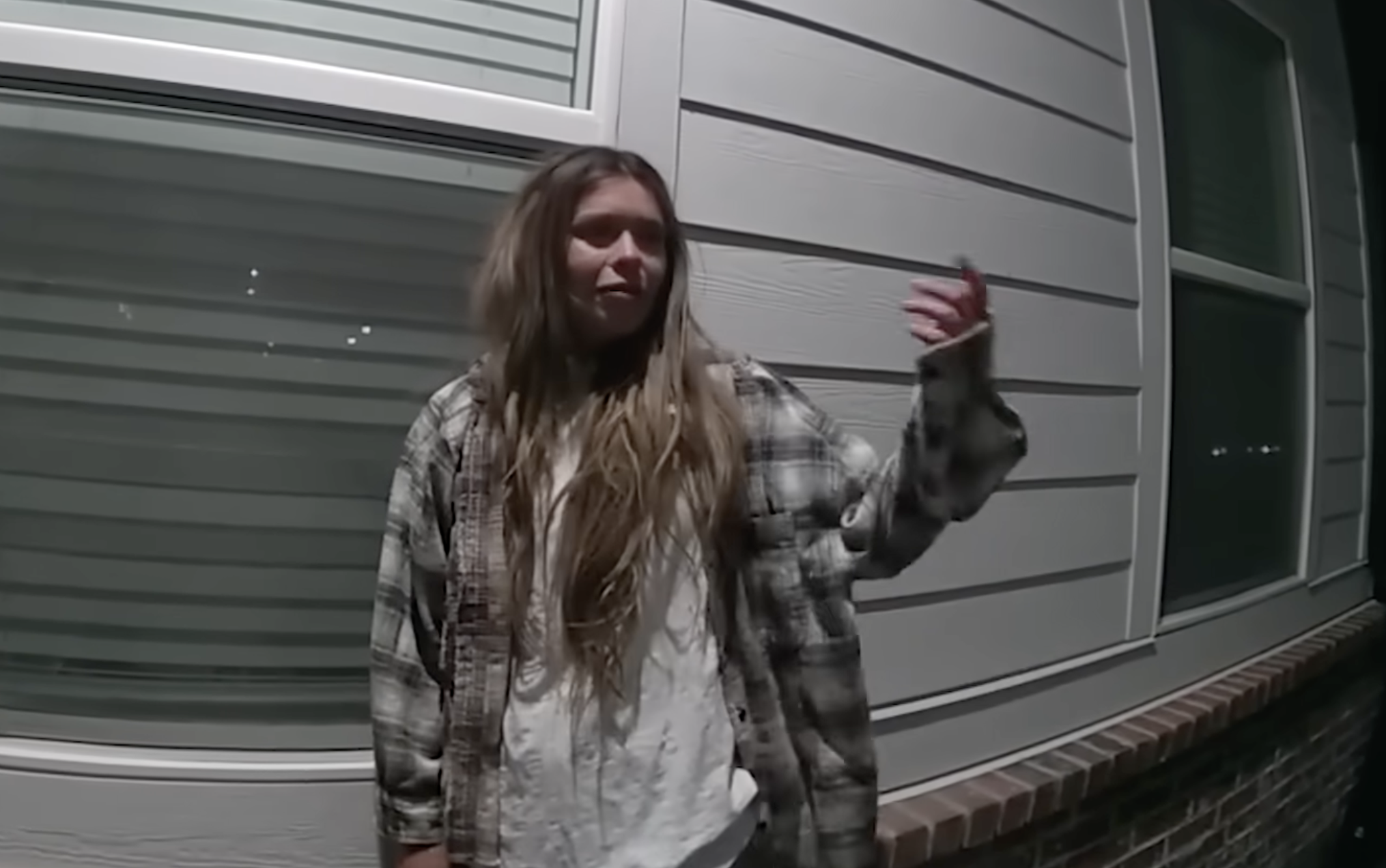 Taylor Frankie Paul captured in bodycam footage, from a video dated May 14, 2023 | Source: YouTube/@LawAndCrime