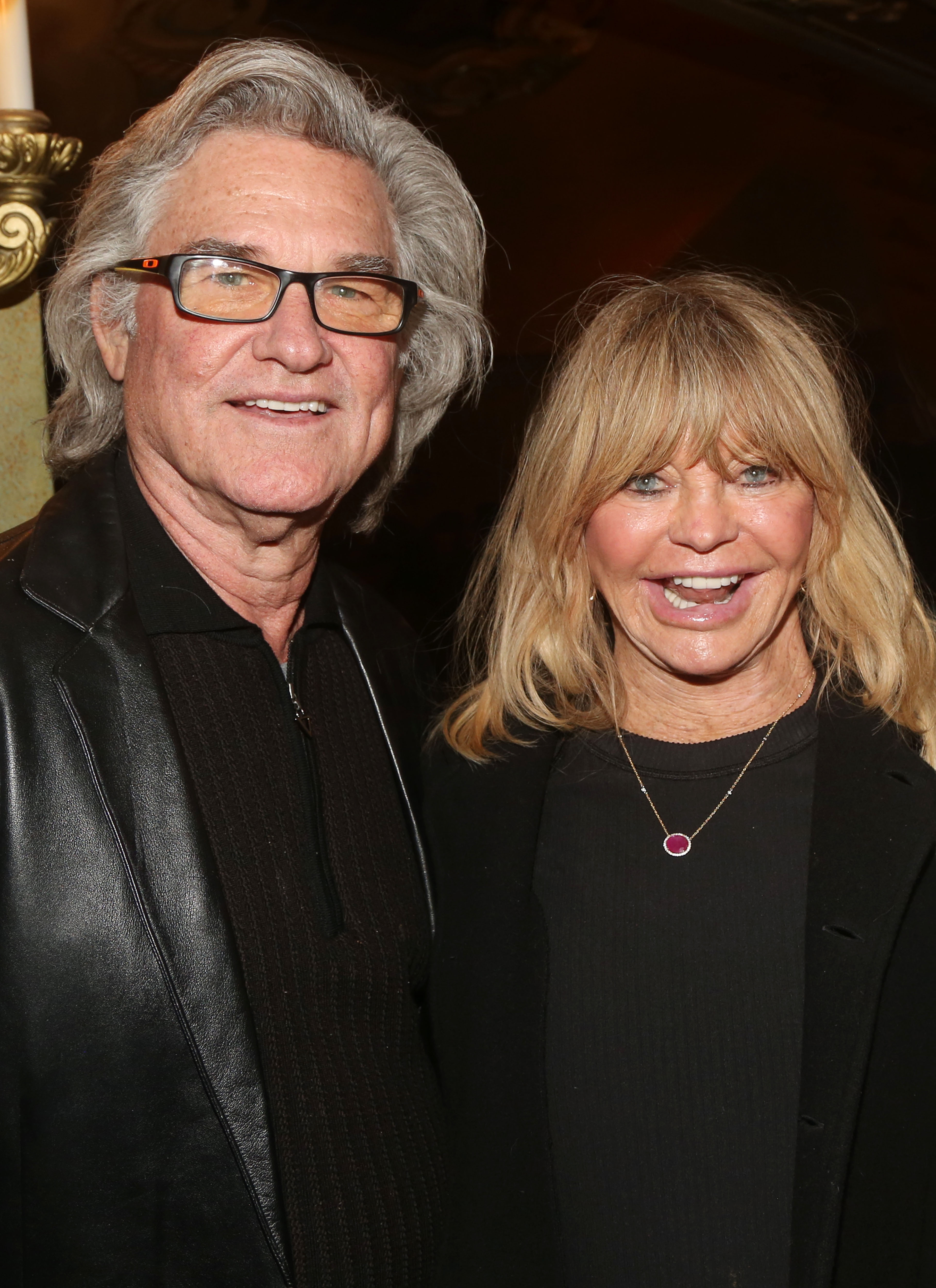 Kurt Russell and Goldie Hawn on February 15, 2023 in New York City. | Source: Getty Images