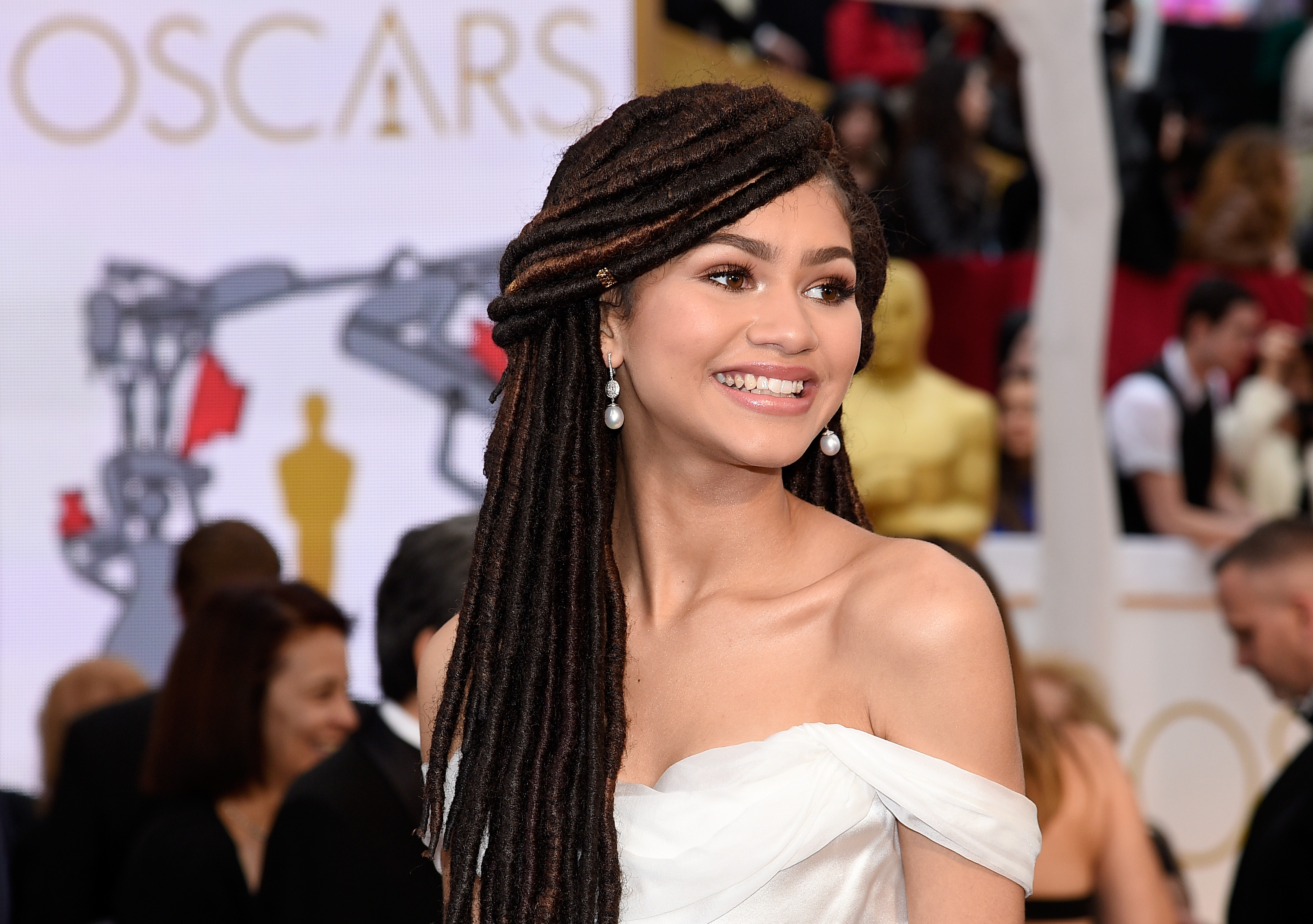Zendaya attends the 87th Annual Academy Awards in Hollywood, California on February 22, 2015 | Source: Getty Images