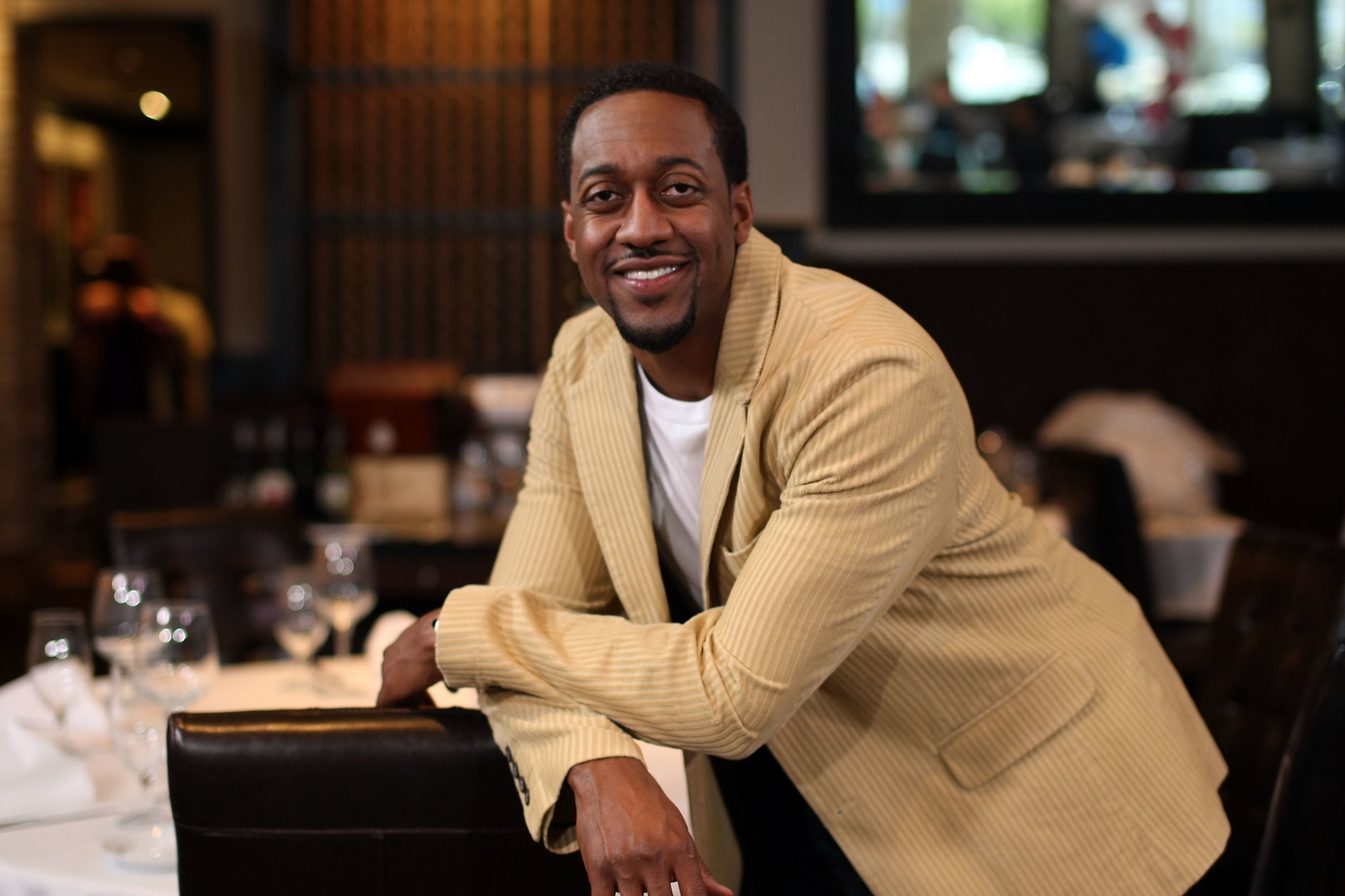 A portrait of Jaleel White at a restaurant | Source: Getty Images/GlobalImagesUkraine
