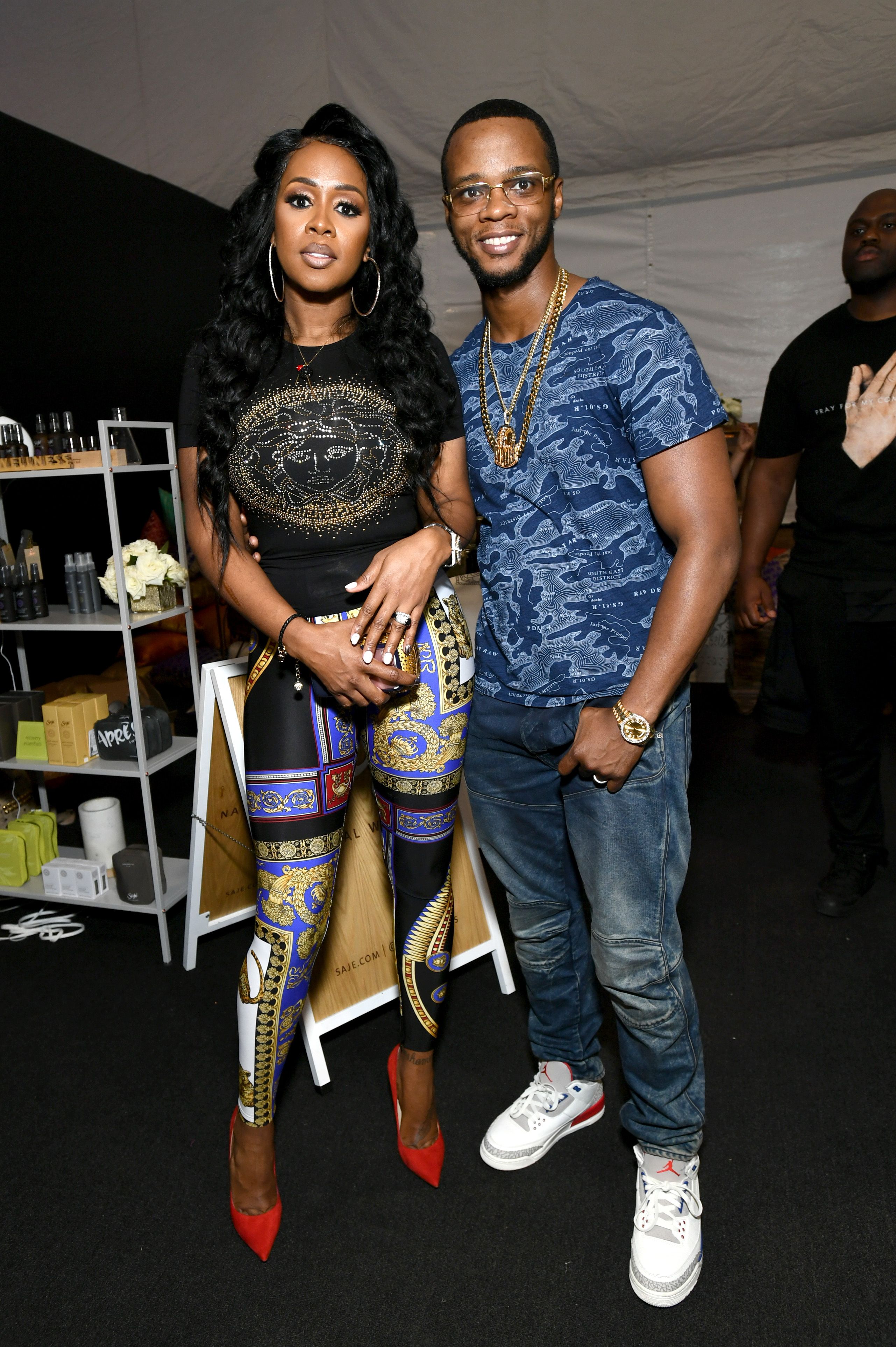 Papoose and rapper Remy Ma at the BET Awards gift lounge on June 22, 2018 in Los Angeles. | Photo: Getty Images