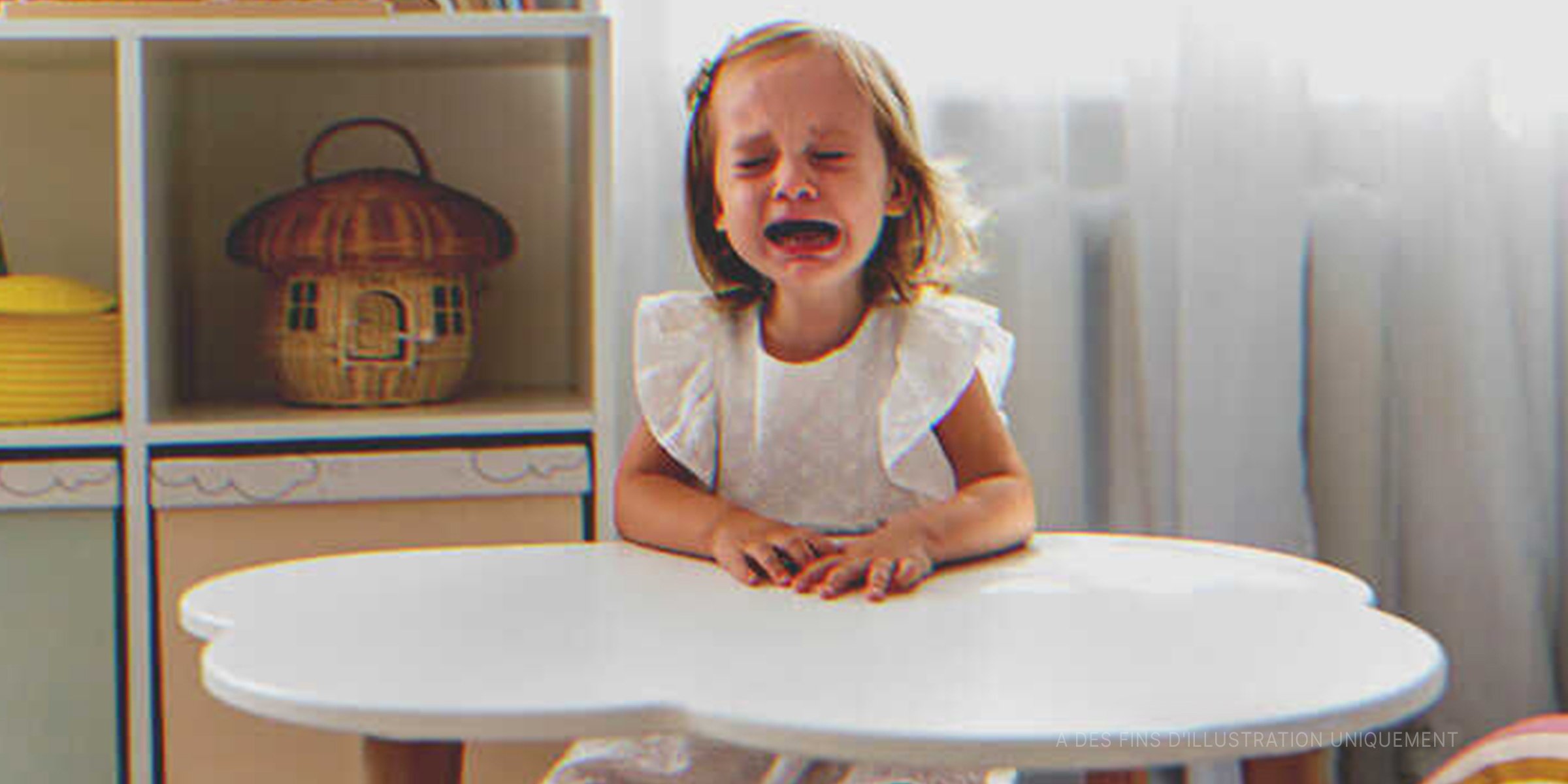 Une fillette qui pleure | Source : Getty Images