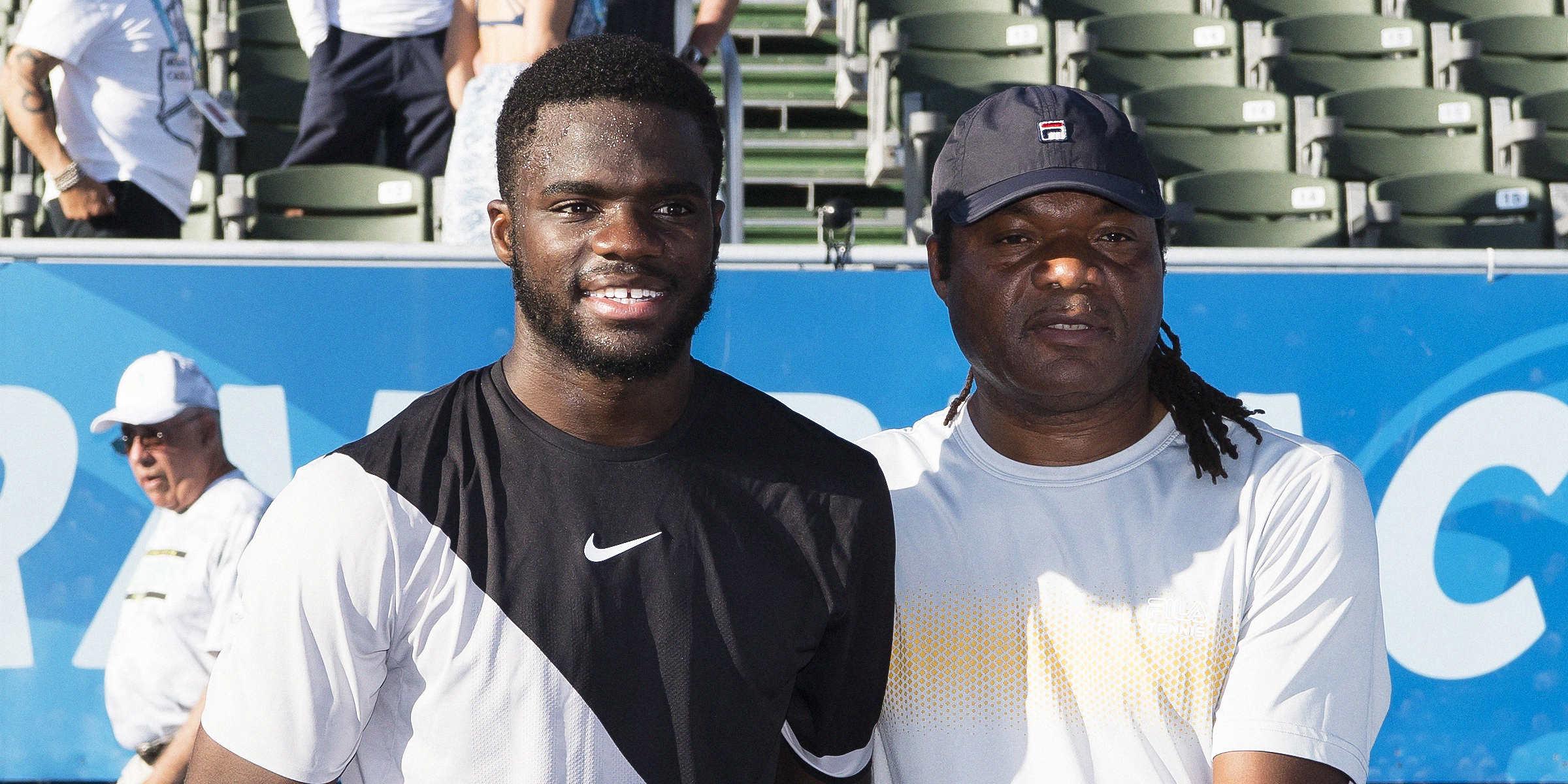 Frances Tiafoe and Constant Tiafoe. | Source: Getty Images