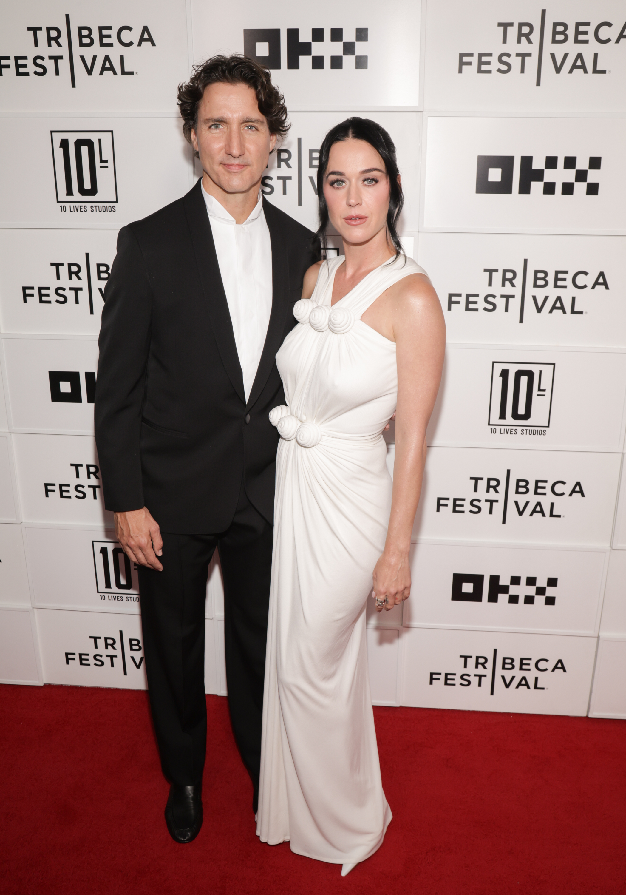 Justin Trudeau and Katy Perry attend the "Katy Perry: The Lifetimes Tour" Premiere during the 2026 Tribeca Festival at BMCC Theater on June 8, 2026 in New York City. | Source: Getty Images