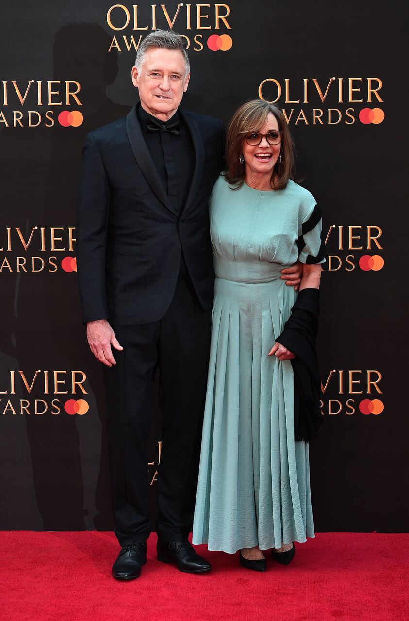 Bill Pullman and Sally Field attend The Olivier Awards 2019. | Source: Getty Images