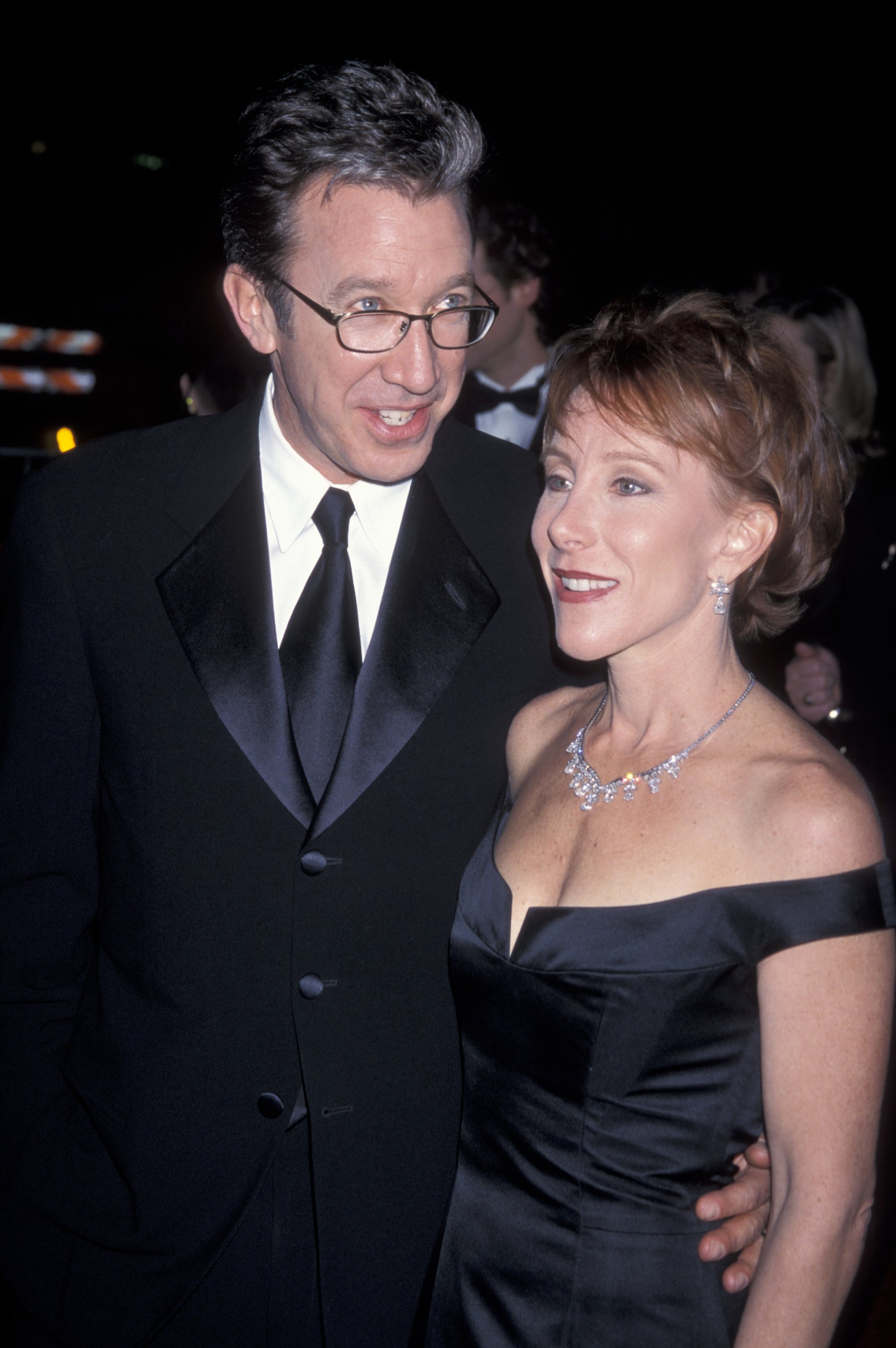 Tim Allen and Laura Diebel are pictured during The 25th Annual People's Choice Awards at Pasadena Civic Auditorium on an unspecified date, in Pasadena, California, United States | Source: Getty Images