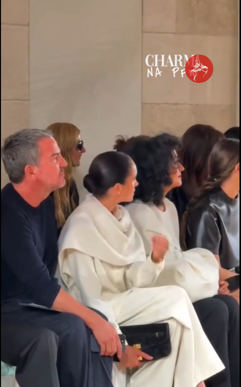 Meghan Markle turns her attention back to the show after giggling, from a video post dated October 7, 2025 | Source: TikTok/TheStandard