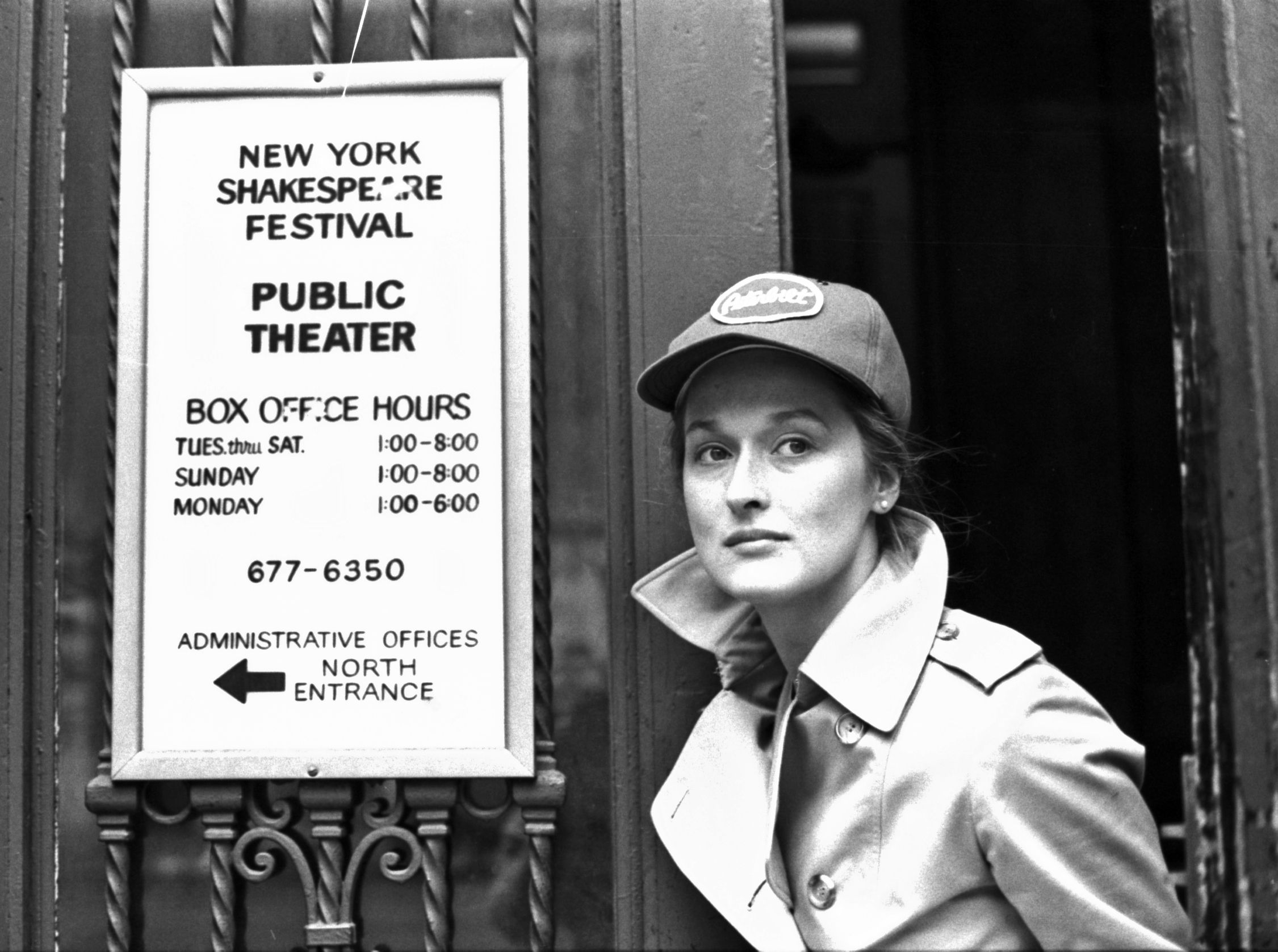 Meryl Streep at Joseph Papp's Public Theater in January 1979 | Source: Getty Images