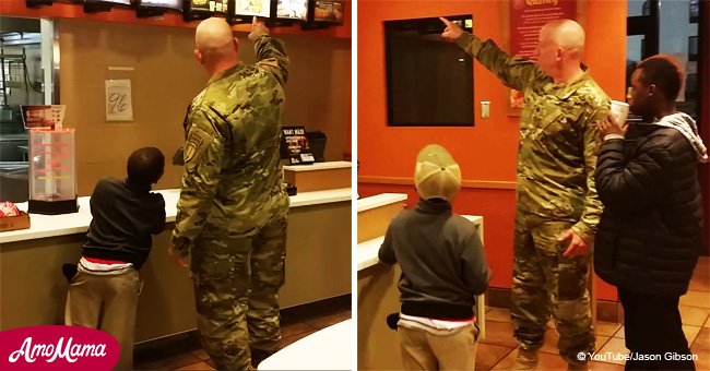 Soldier goes viral on Facebook after buying Taco Bell for two hungry local kids