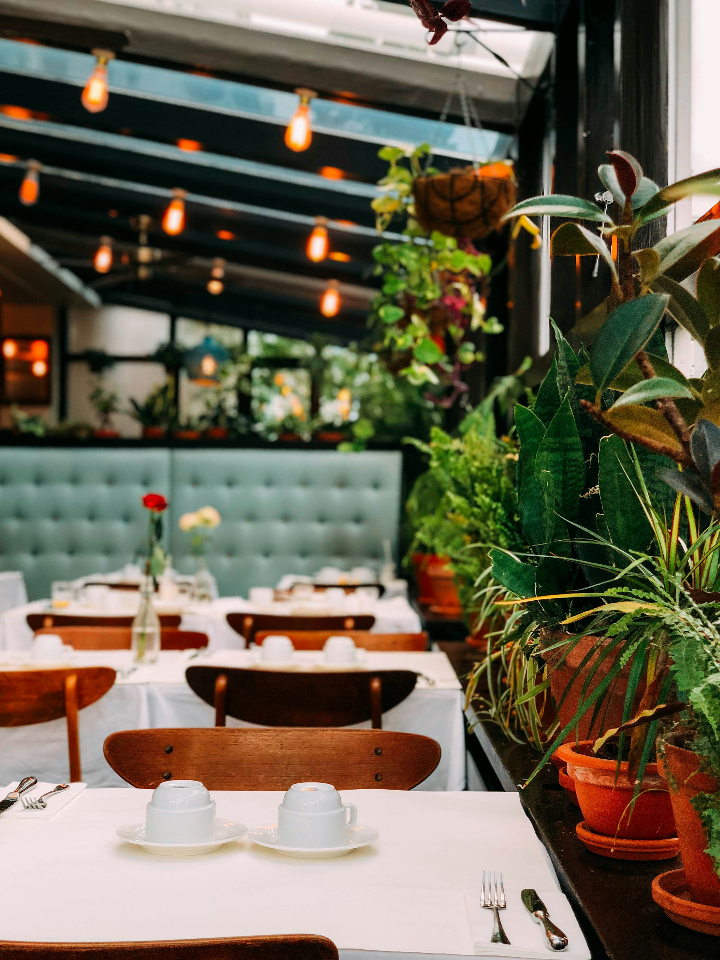 The interior of a fancy restaurant | Source: Unsplash