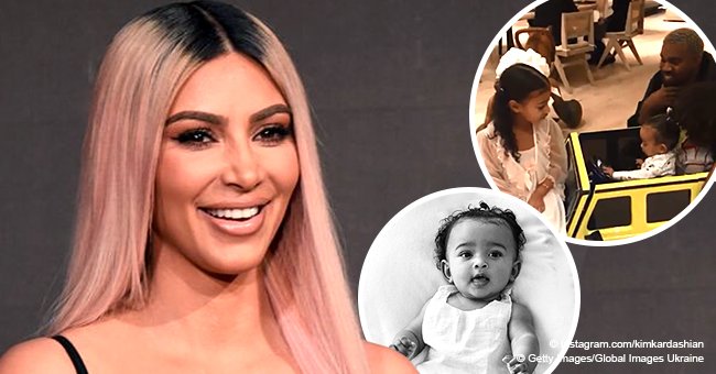 Kim Kardashian celebrates daughter Chicago's first birthday with adorable photo post