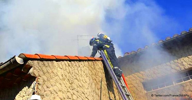 La famille de Cigogné , qui a perdu une maison dans un incendie, reçoit 5 000 euros des habitants de la ville