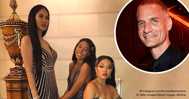 Kimora Lee Simmons shares pic of daughters in stunning dresses amid husband's money-laundering case