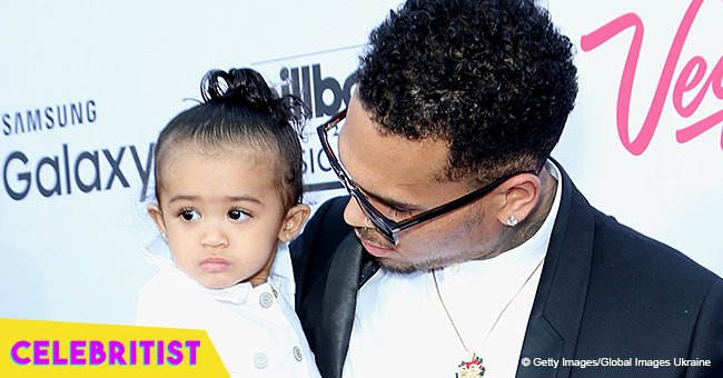 Chris Brown's daughter Royalty melts hearts singing her dad's song in adorable video