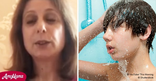 Mom faces backlash for bathing with pre-teen sons. She tried to explain her deed
